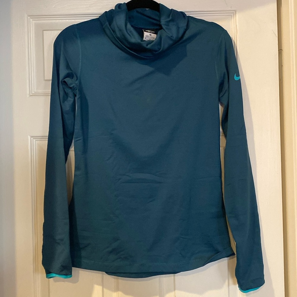 Long sleeve cold weather Nike top for women